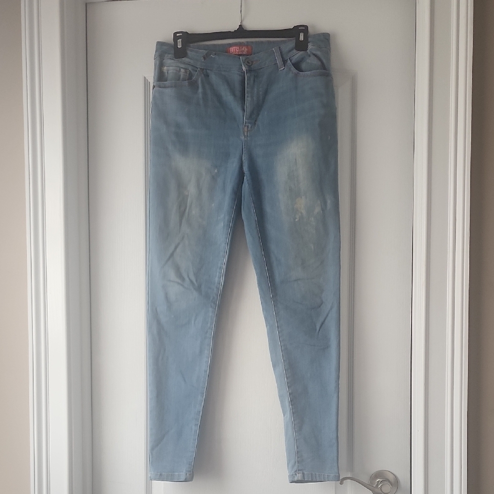 Wax Jean Blue Skinny Fit Denim